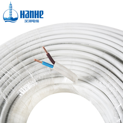 漢河電線 BVVB 26mm2國(guó)標(biāo)2芯硬護(hù)套線銅芯家裝電線家用明線